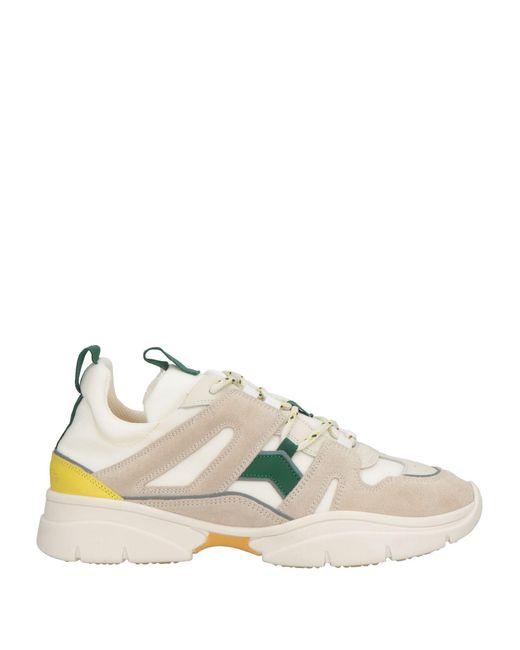 Isabel Marant Natural Sneakers Polyester, Leather