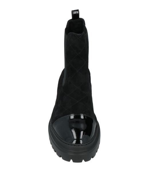 Agl Attilio Giusti Leombruni Black Ankle Boots Leather