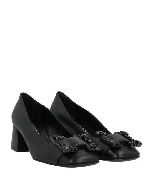 Sergio Rossi Black Pumps Leather