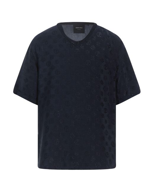 Giorgio Armani T-shirts in Blue für Herren