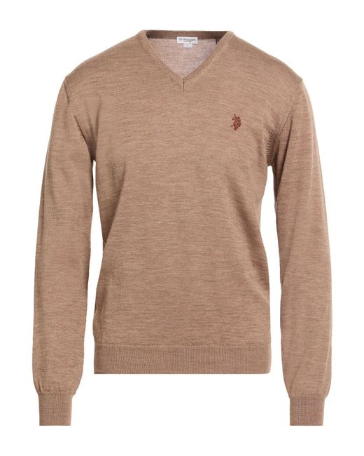 Pullover di U.S. POLO ASSN. in Brown da Uomo