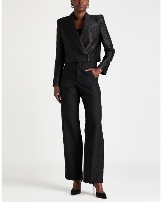 Lardini Black Blazer Wool, Polyester, Nylon