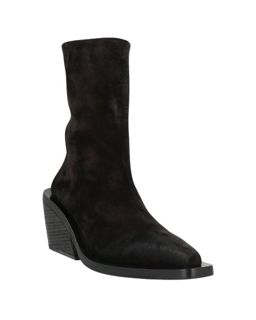 Marsèll Black Ankle Boots