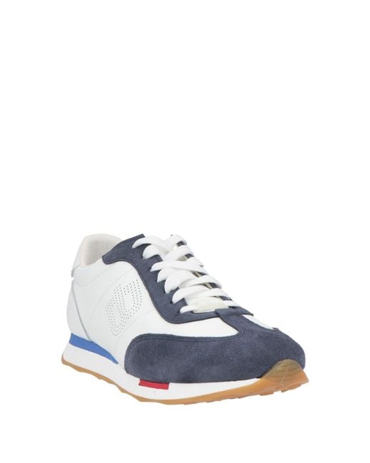 Baldinini Blue Sneakers Leather for men
