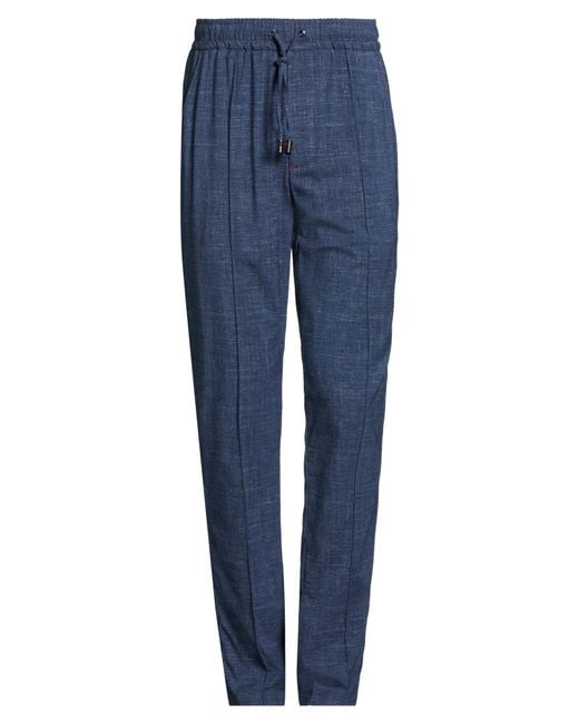 Isaia Blue Trouser for men