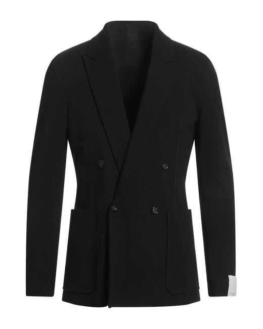 Blazer di Paolo Pecora in Black da Uomo