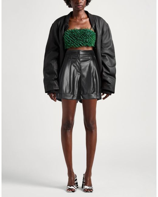 Twinset Black Shorts & Bermuda Shorts