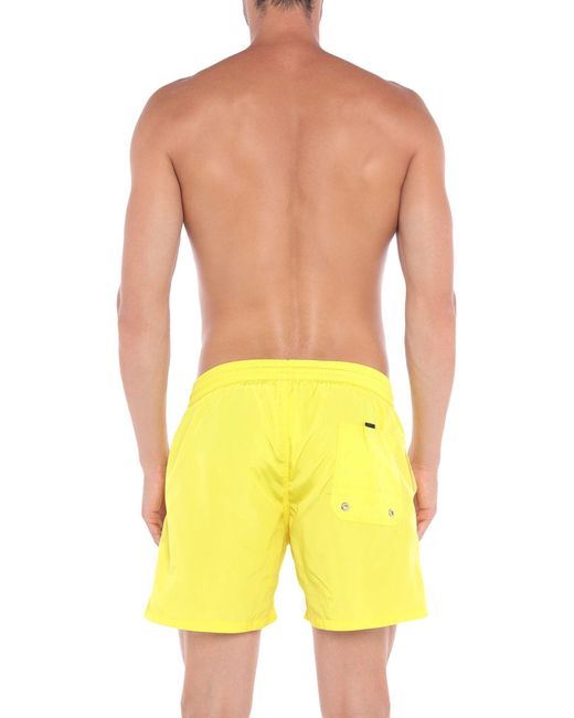DIESEL Swim Trunks in Yellow for Men Lyst