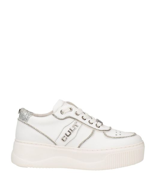 Cult White Trainers