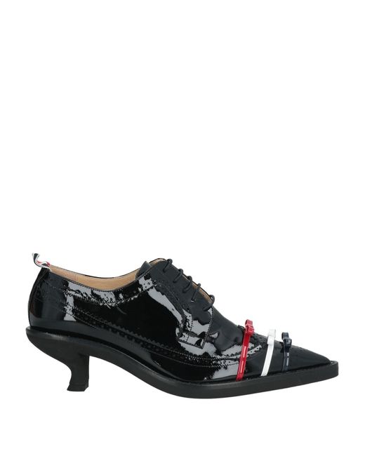 Thom Browne Black Schnürschuh