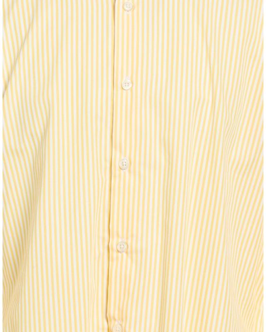 Ghirardelli Yellow Urban Shirt Cotton for men