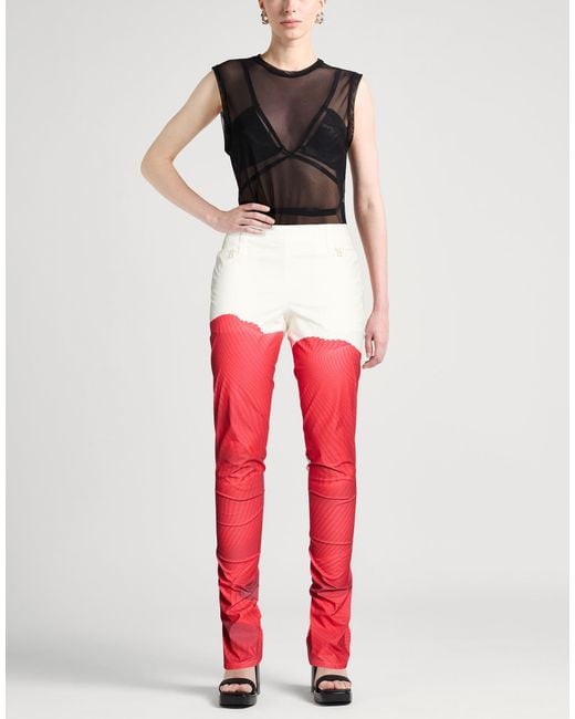 Issey Miyake Red Pants