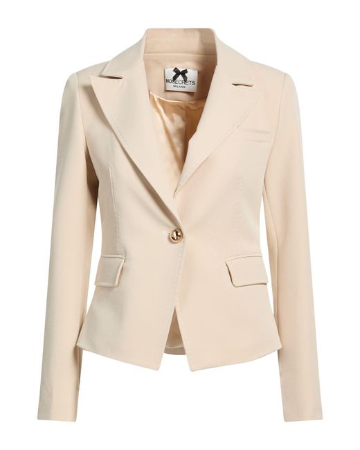 No Secrets Natural Blazers