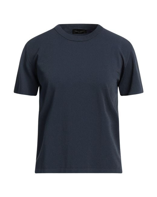 Pullover Roberto Collina en coloris Blue