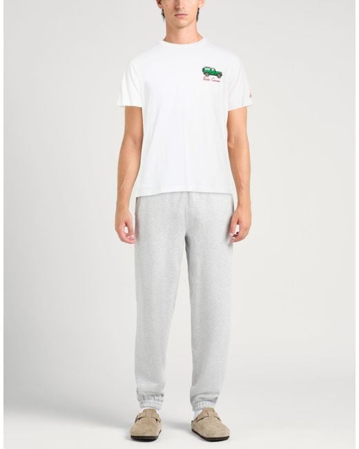 Mc2 Saint Barth White T-Shirt Cotton for men