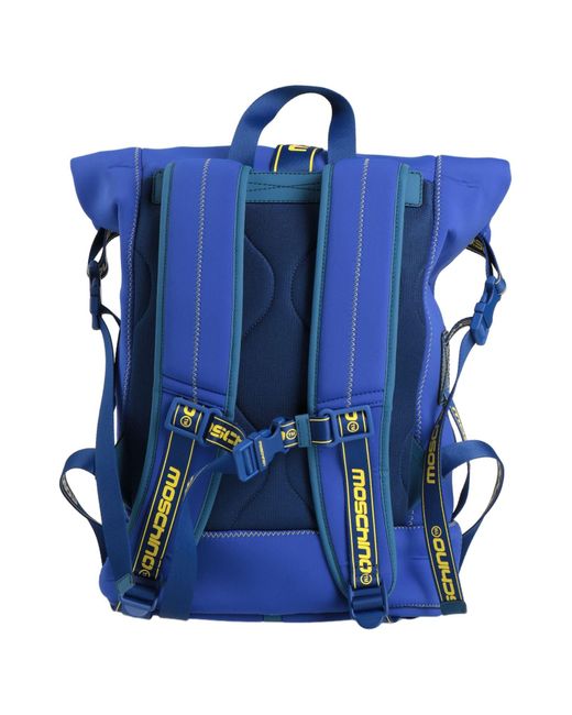 Moschino Blue Backpack for men