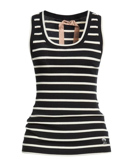 N°21 Black Tank Tops