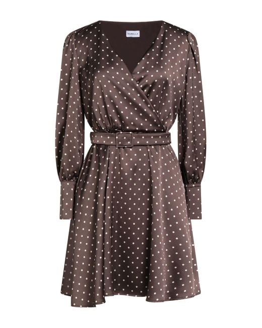 Marella Brown Mini-Kleid