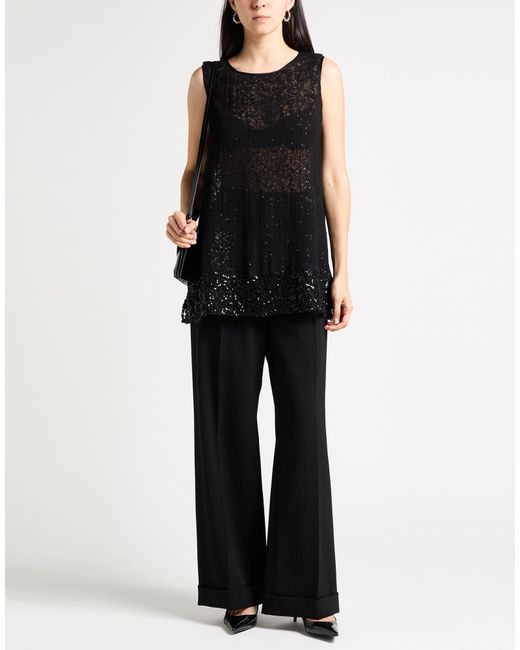 Aspesi Black Top Silk