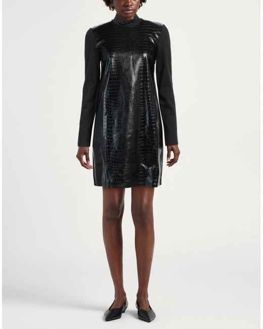 ARMANI EXCHANGE Black Mini Dress