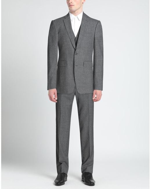Burberry Gray Suit for men