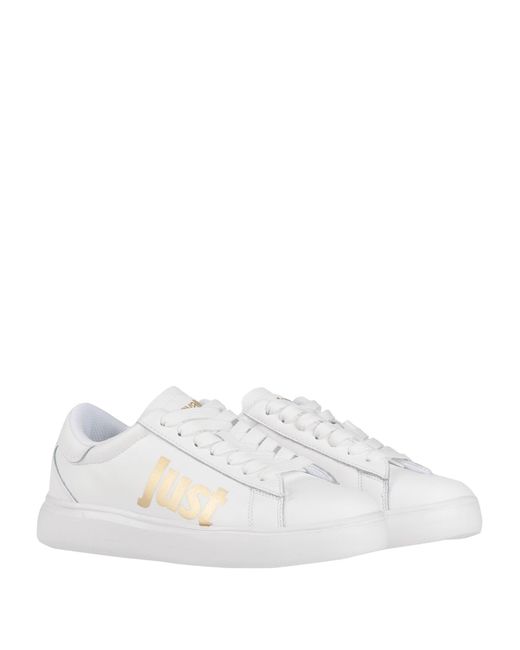 Just Cavalli White Trainers