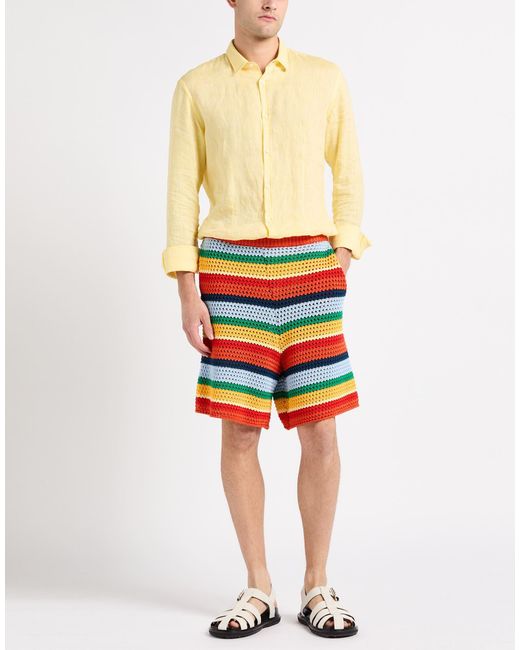 Marni X No Vacancy Inn Orange Shorts & Bermuda Shorts for men