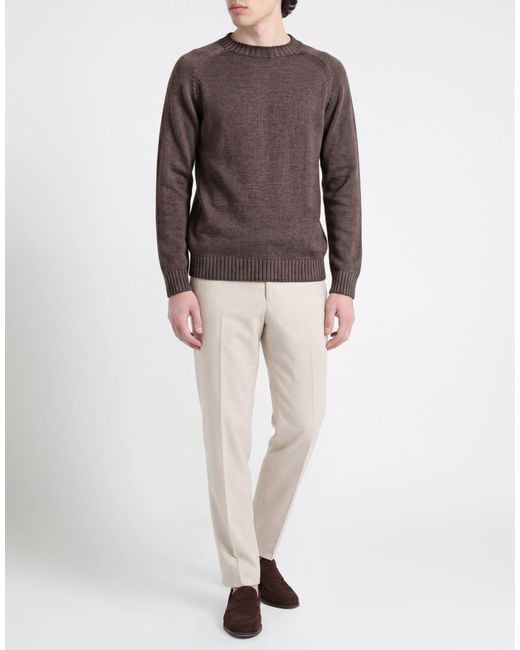 LUIGI GENTILE Brown Jumper for men