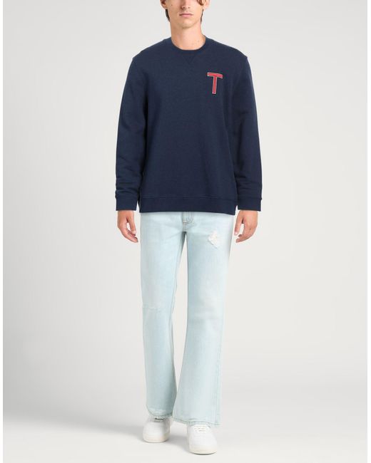 Felpa di Ted Baker in Blue da Uomo