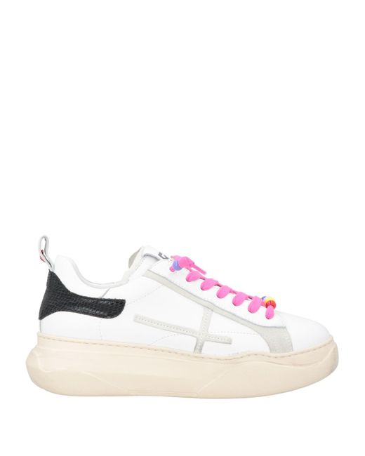 GIO+ Pink Sneakers Leather