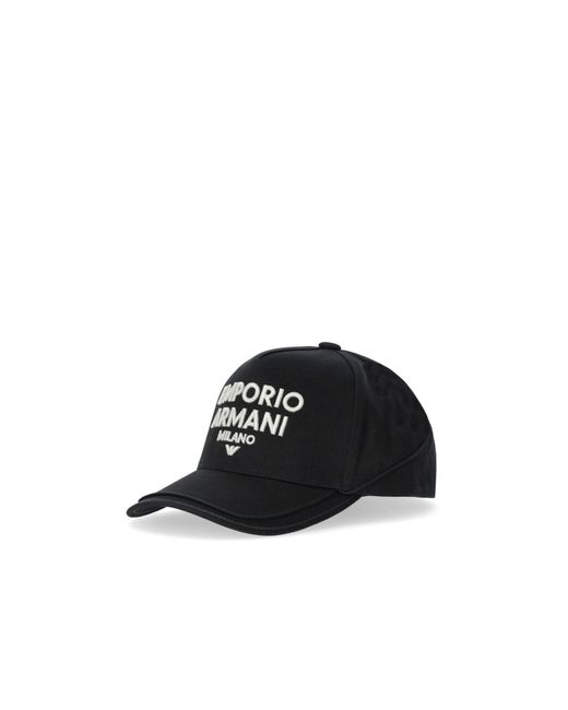Cappello di Emporio Armani in Black da Uomo