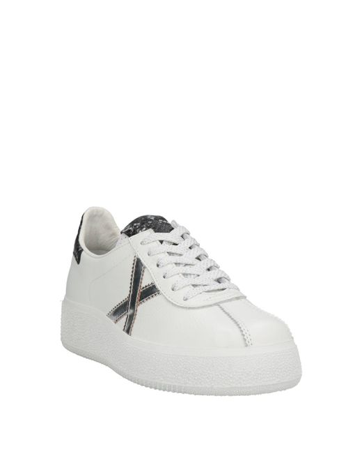 Munich White Trainers
