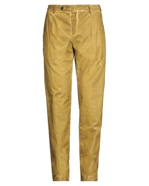 Massimo Alba Yellow Trouser for men