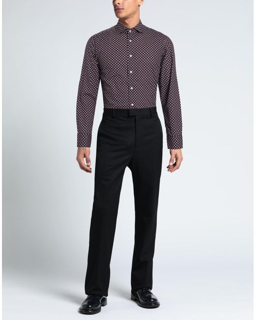 BASTONCINO Purple Shirt for men