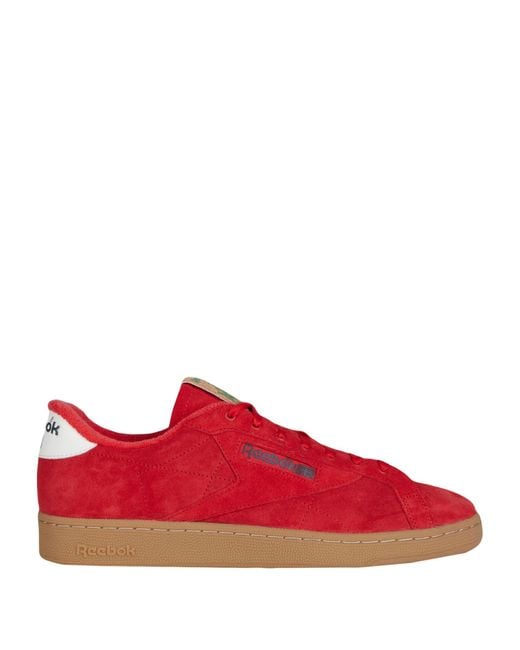 Reebok Red Sneakers for men