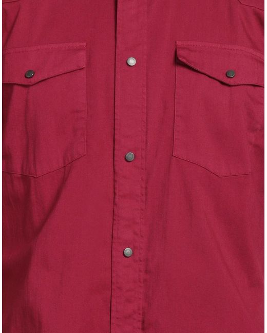 Dondup Red Shirt for men