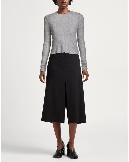 MAX&Co. Gray Sweater Acrylic, Polyamide, Mohair Wool, Wool