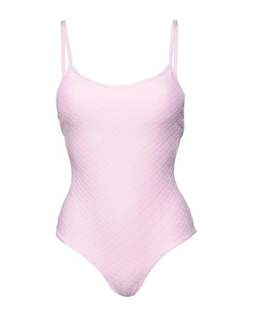 IU RITA MENNOIA Onepiece Swimsuit in Pink Lyst