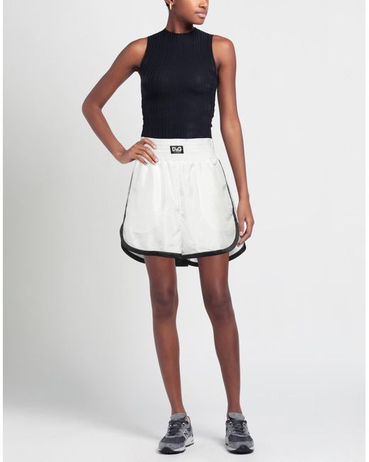 Dolce & Gabbana White Shorts & Bermuda Shorts