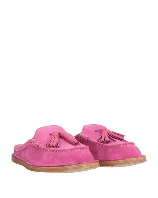 Tod's Pink Mules & Clogs