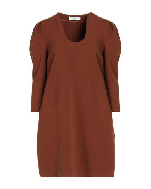 Suoli Brown Mini Dress