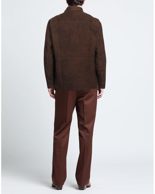 Forét Brown Jacket Cotton for men