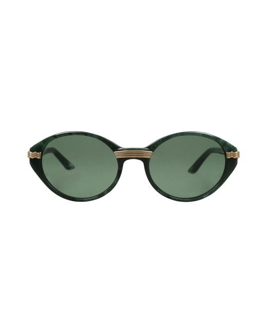 Casablanca Green Sunglasses
