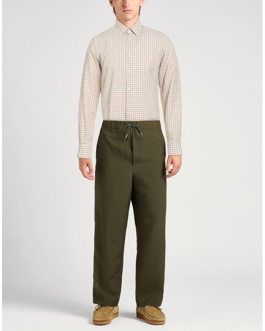 Brooksfield White Sand Shirt Cotton for men