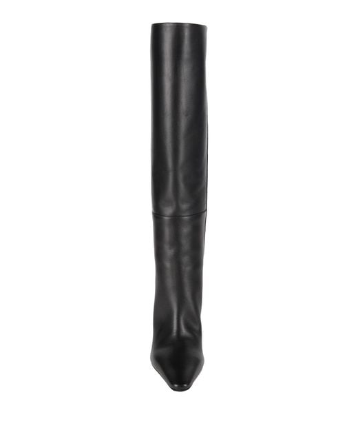 Jacquemus Black Boot Leather