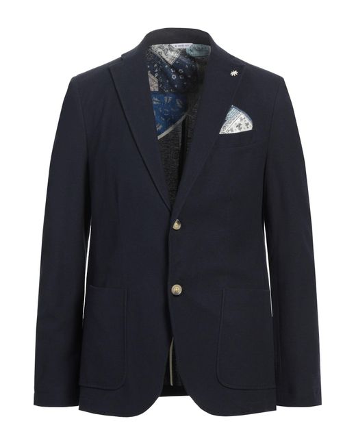 Manuel Ritz Blue Blazer for men