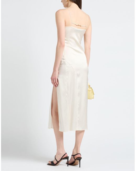 Jacquemus White Midi Dress