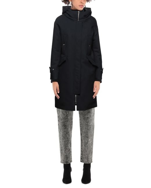 Herno Blue Puffer Cotton, Virgin Wool, Polyamide