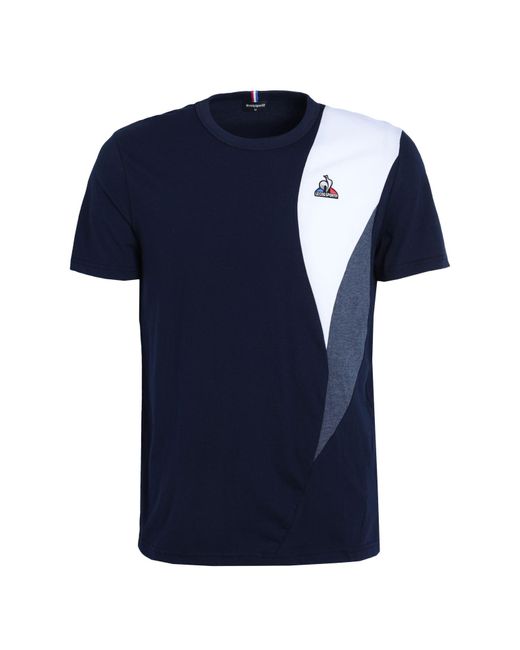 Le Coq Sportif Blue T-shirt for men