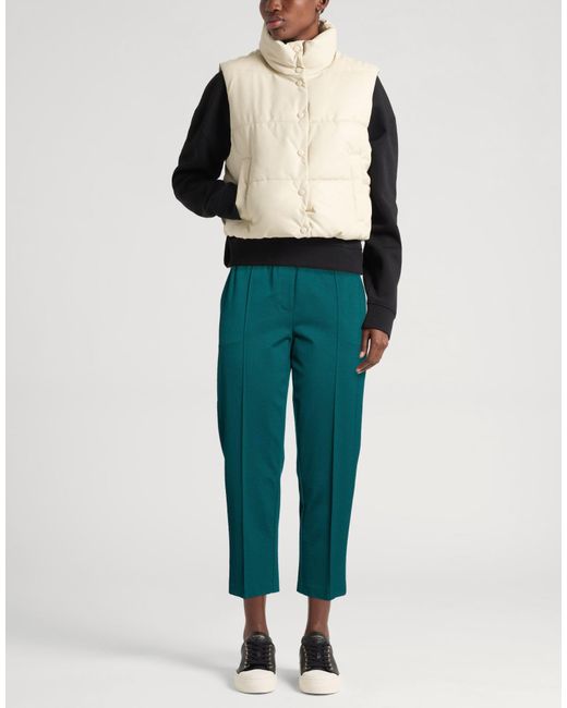 MEIMEIJ Green Deep Pants Viscose, Polyamide, Elastane